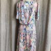 Robe fluide multicolore à motifs graphiques – Taille 40 – Neuve avec étiquette