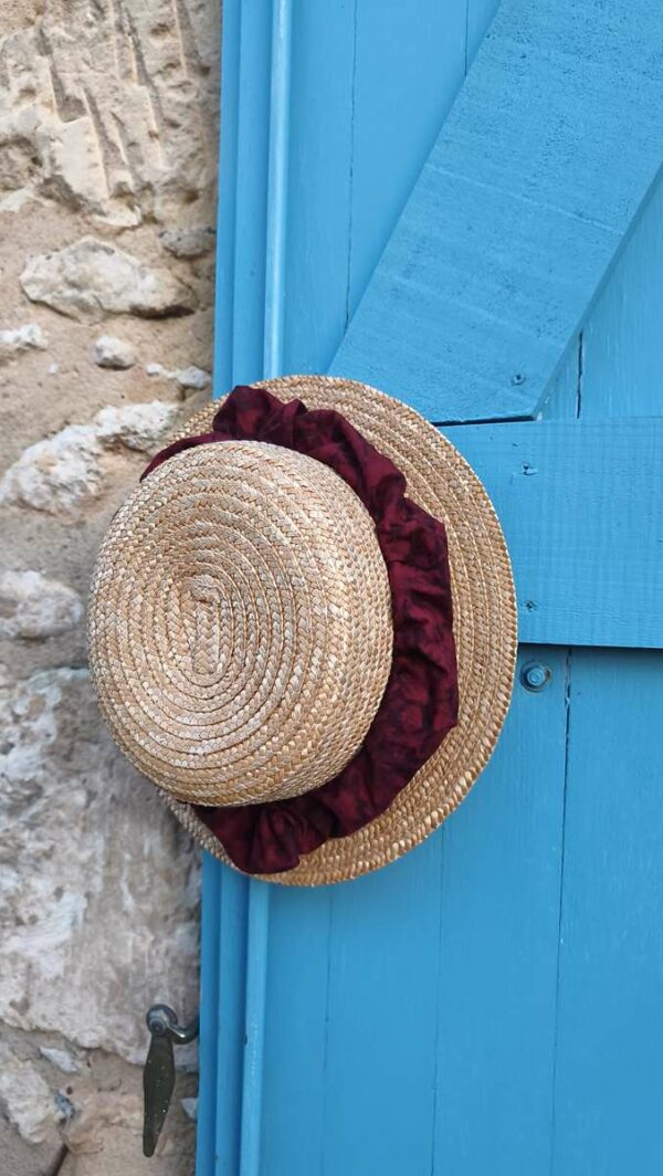 Chouchou de chapeau [Nom du modèle] – Fabriqué en France | Rose & Marie