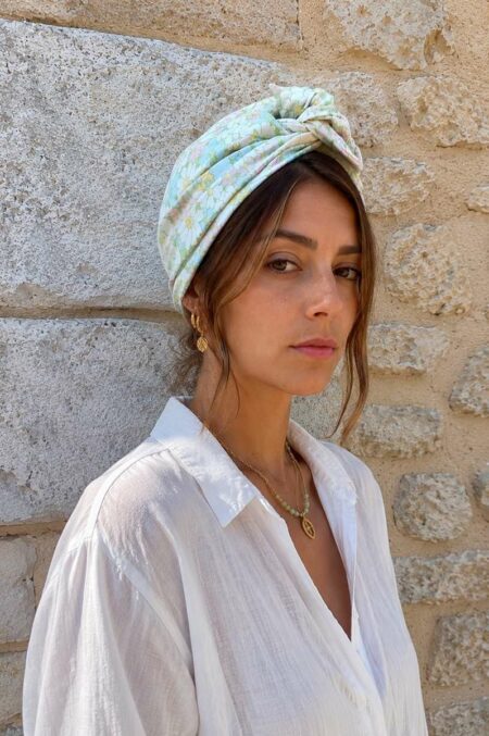 Turban torsadé Rose & Marie