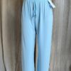 Pantalon fluide bleu ciel – Taille S – Neuf