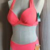 Maillot de bain 2 pièces orange fluo – Taille 36 (étiquette 38) – Neuf