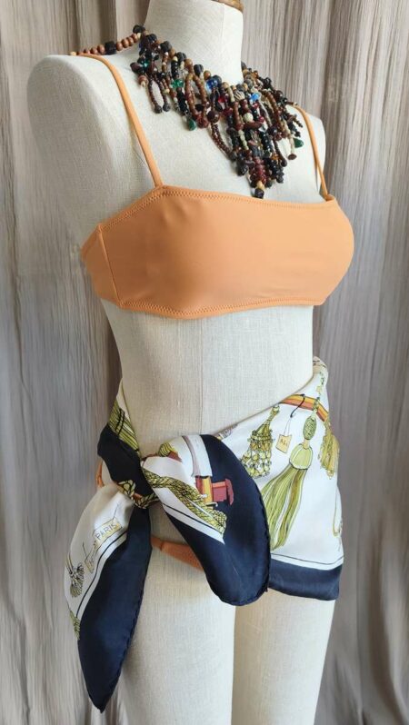 Maillot de bain 2 pièces orange Pimkie – Taille S