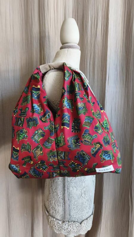 Sac bohème artisanal Rose & Marie – Pièce unique fabriquée en France