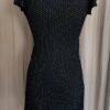 Robe portefeuille Naf Naf à pois noire – T38 – Vintage Y2K