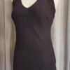 Robe longue Jessica chocolat – T38 – Vintage Y2K