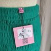 Jupe froncée verte LM Lulu – T38/40 – Neuve avec étiquette