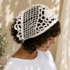 Bandana femme vintage – Foulard cheveux artisanal Made in France | Rose & Marie
