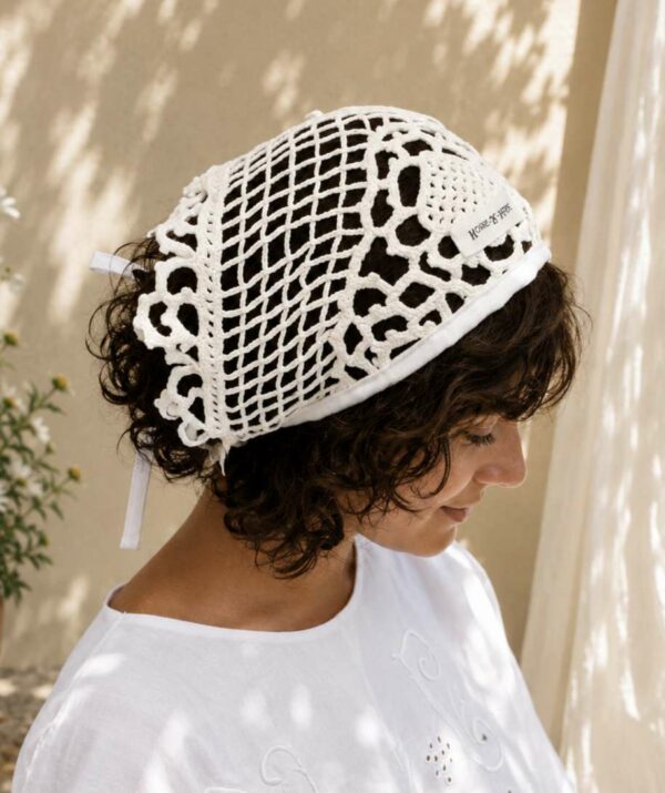 Bandana femme vintage – Foulard cheveux artisanal Made in France | Rose & Marie