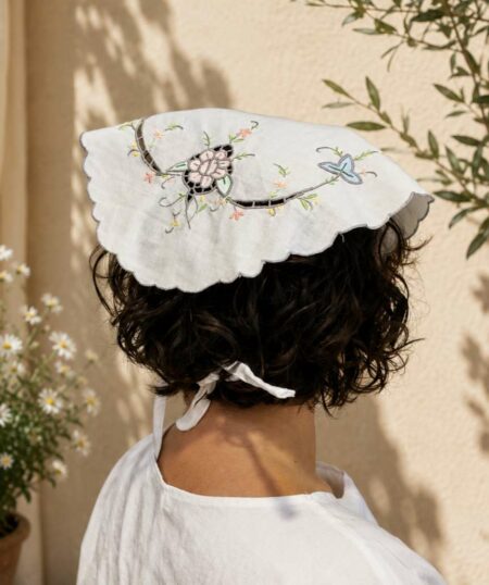 Bandana femme vintage – Foulard cheveux artisanal Made in France | Rose & Marie