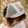 Bandana femme vintage – Foulard cheveux artisanal Made in France | Rose & Marie