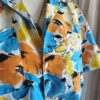 Chemisette vintage en coton années 80 – Taille 38