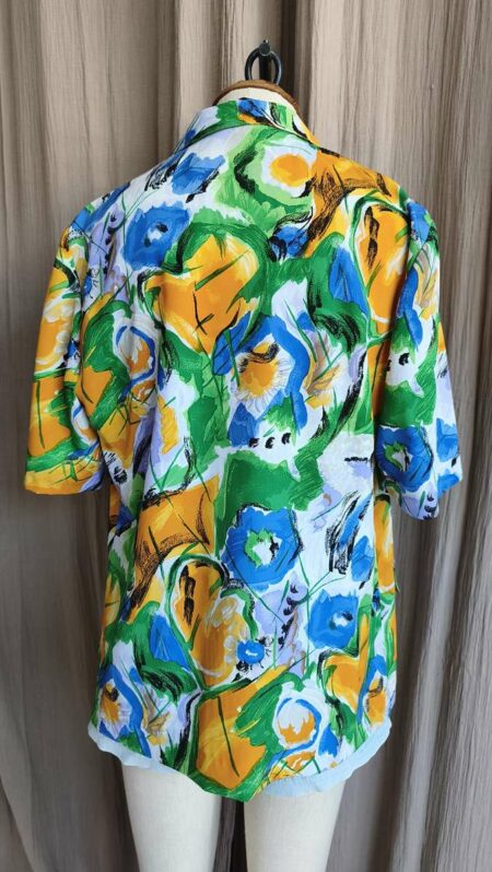 Blouse vintage Made in France années 80 – Taille 42