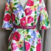 Blouse vintage fleurie Made in France – Taille 40/42