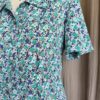 Blouse vintage fleurie années 80 – Taille 38