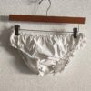 Culotte Rose & Marie en drap ancien – Écru | Fabrication française