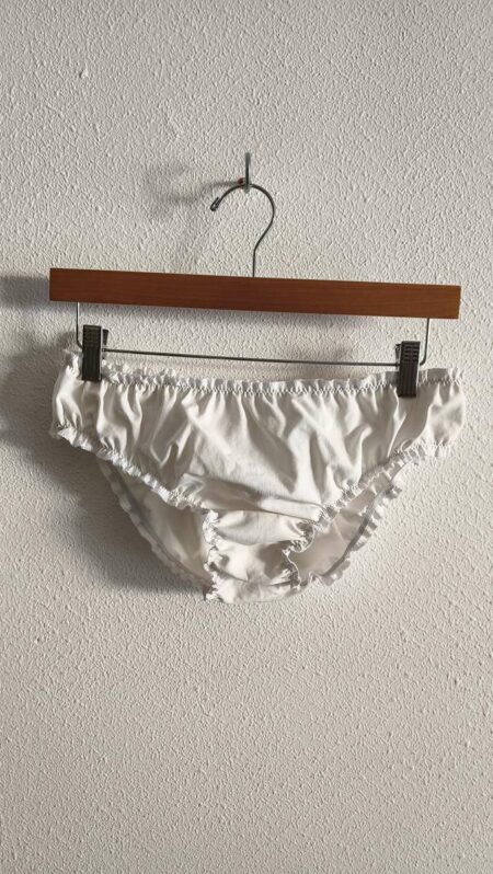 Culotte Rose & Marie en drap ancien – Écru | Fabrication française
