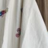 Kaftan Rose & Marie en nappe ancienne brodée – Taille unique