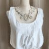 Top Rose & Marie en coton ancien –