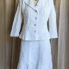 Ensemble Promod en coton brodé blanc – Taille 40
