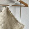 Top en napperon ancien au crochet – Taille 38/40/42
