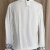 Blouse bohème blanche brodée T.S/M – Neuve avec étiquette