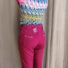 Pantalon capri fuchsia T38 – Neuf