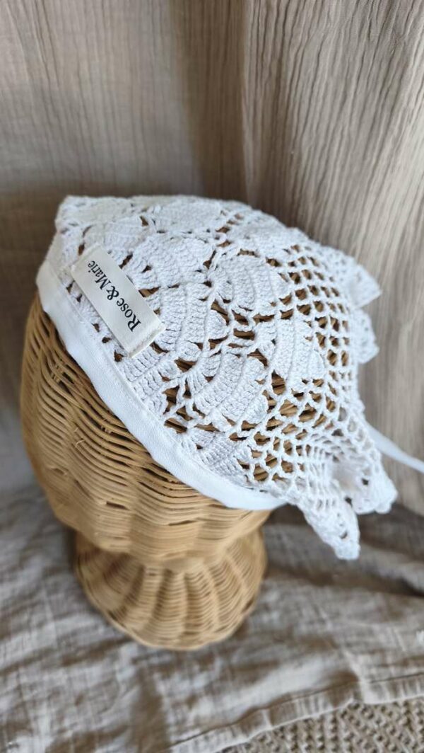 Bandana femme vintage – Foulard cheveux artisanal Made in France | Rose & Marie
