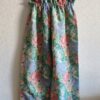 Pantalon Rose & Marie en drap ancien fleuri – Taille haute – Taille 40