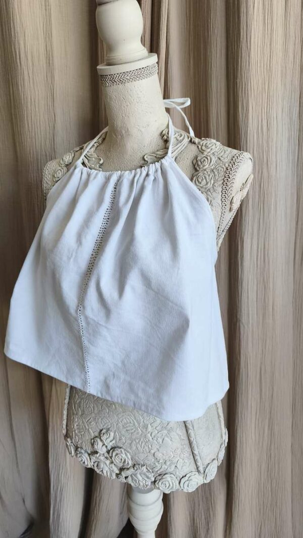 Top dos nu Rose & Marie en drap antique – Taille 38