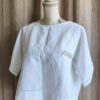 Top Rose & Marie en coton ancien brodé – Taille unique