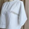 Top Rose & Marie en coton ancien brodé – Taille unique