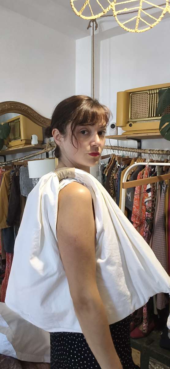 Sac bohème artisanal Rose & Marie – Pièce unique fabriquée en France