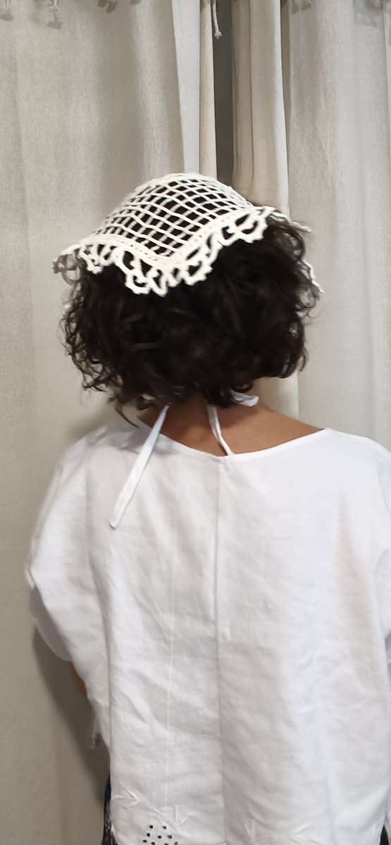 Bandana femme vintage – Foulard cheveux artisanal Made in France | Rose & Marie
