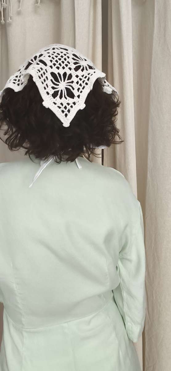 Bandana femme vintage – Foulard cheveux artisanal Made in France | Rose & Marie