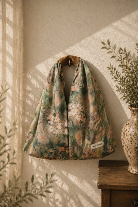Sac bohème artisanal Rose & Marie – Pièce unique fabriquée en France