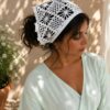 Bandana femme vintage – Foulard cheveux artisanal Made in France | Rose & Marie
