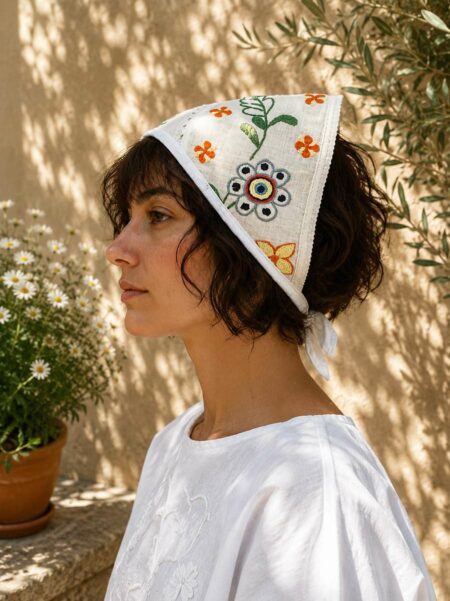 Bandana femme vintage – Foulard cheveux artisanal Made in France | Rose & Marie