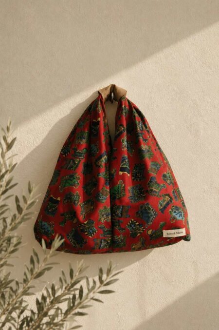 Sac bohème artisanal Rose & Marie – Pièce unique fabriquée en France