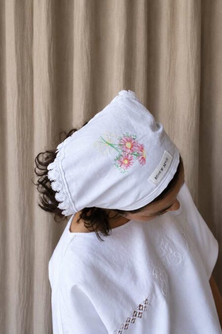 Bandana femme vintage – Foulard cheveux artisanal Made in France | Rose & Marie