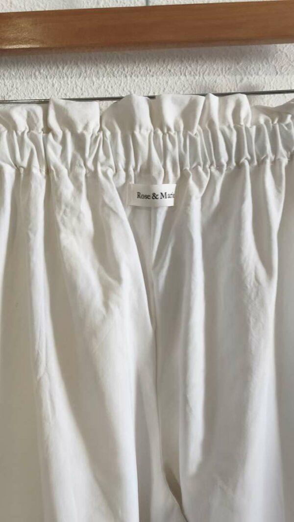 Pantalon Rose & Marie en drap antique