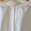Top Rose & Marie en coton ancien brodé