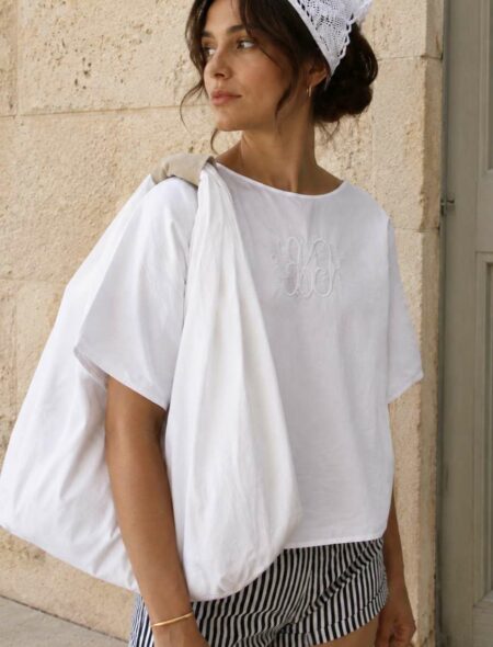 Sac bohème artisanal Rose & Marie – Pièce unique fabriquée en France