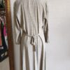 Robe longue vintage portefeuille – 100 % viscose – Made in France – Taille 38