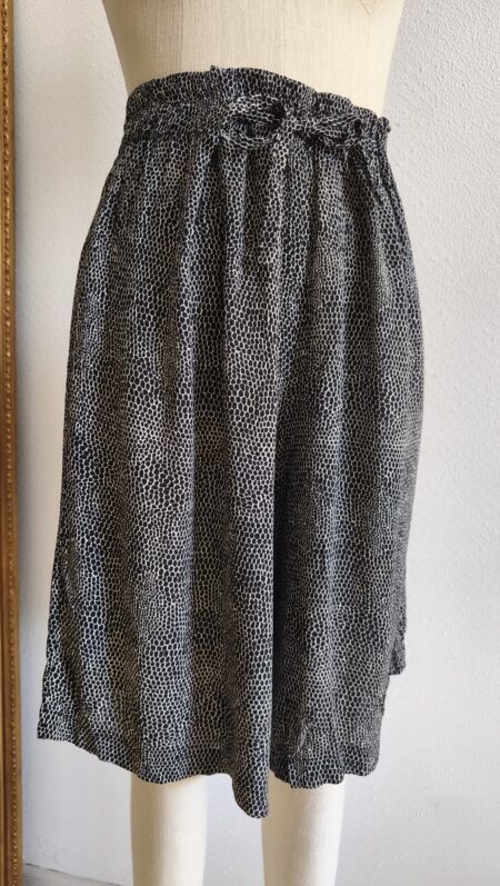 Bermuda vintage fluide en viscose – Taille 42