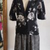 Bermuda vintage fluide en viscose – Taille 42