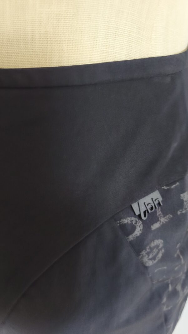 Jupe sirène vintage noire – Années 2000 – Taille 38