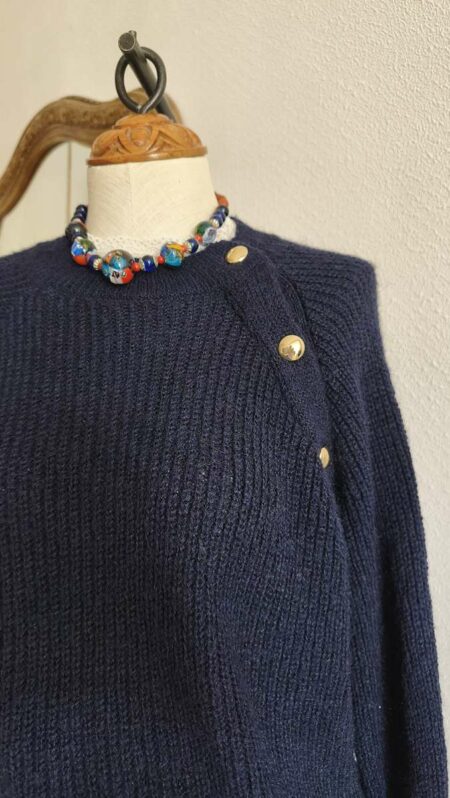 Pull marin bleu marine Gémo – Taille 40/42