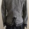 Veste vintage brodée en coton – Taille 38