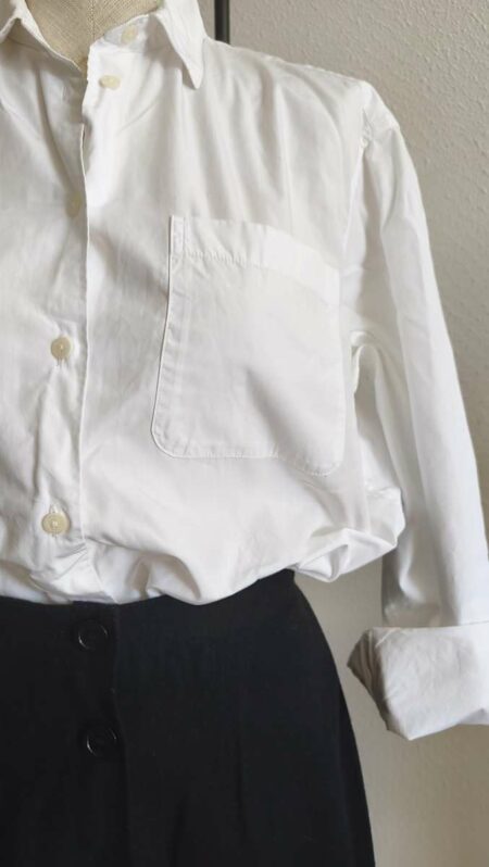Chemise blanche Uniqlo en coton – Taille 36/38