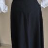 Jupe longue vintage noire – Taille 38